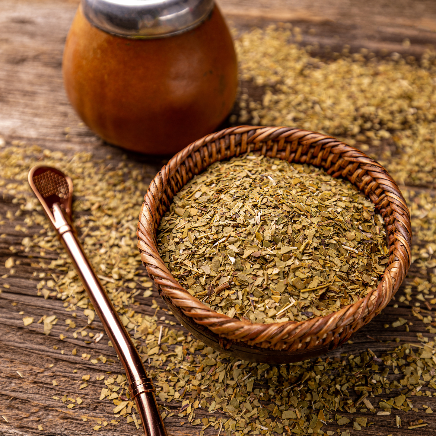 Yerbe Mate' (Organic green 10 tea bags)
