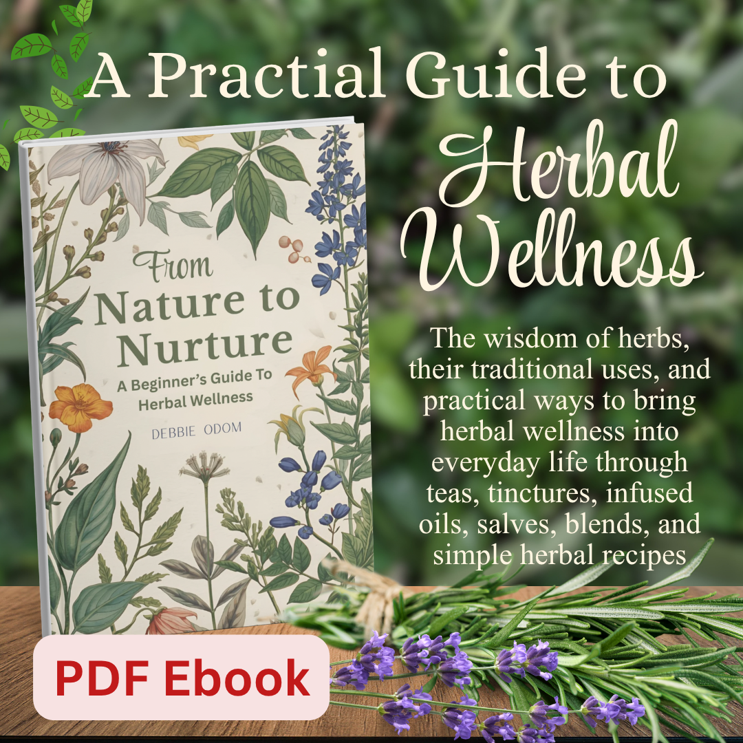 From Nature to Nurture ~ The Beginner's Guide To Herbal Living  (Ebook)