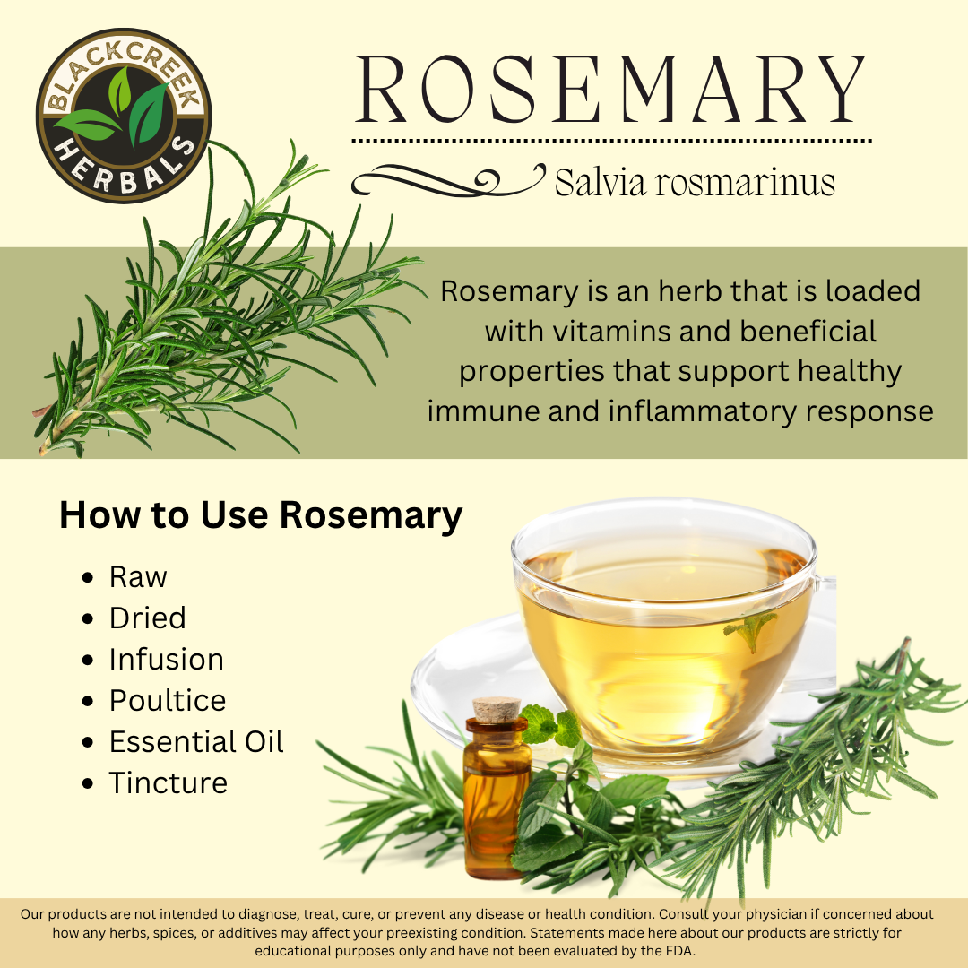 Rosemary Leaf Loose Herb 2oz Organic