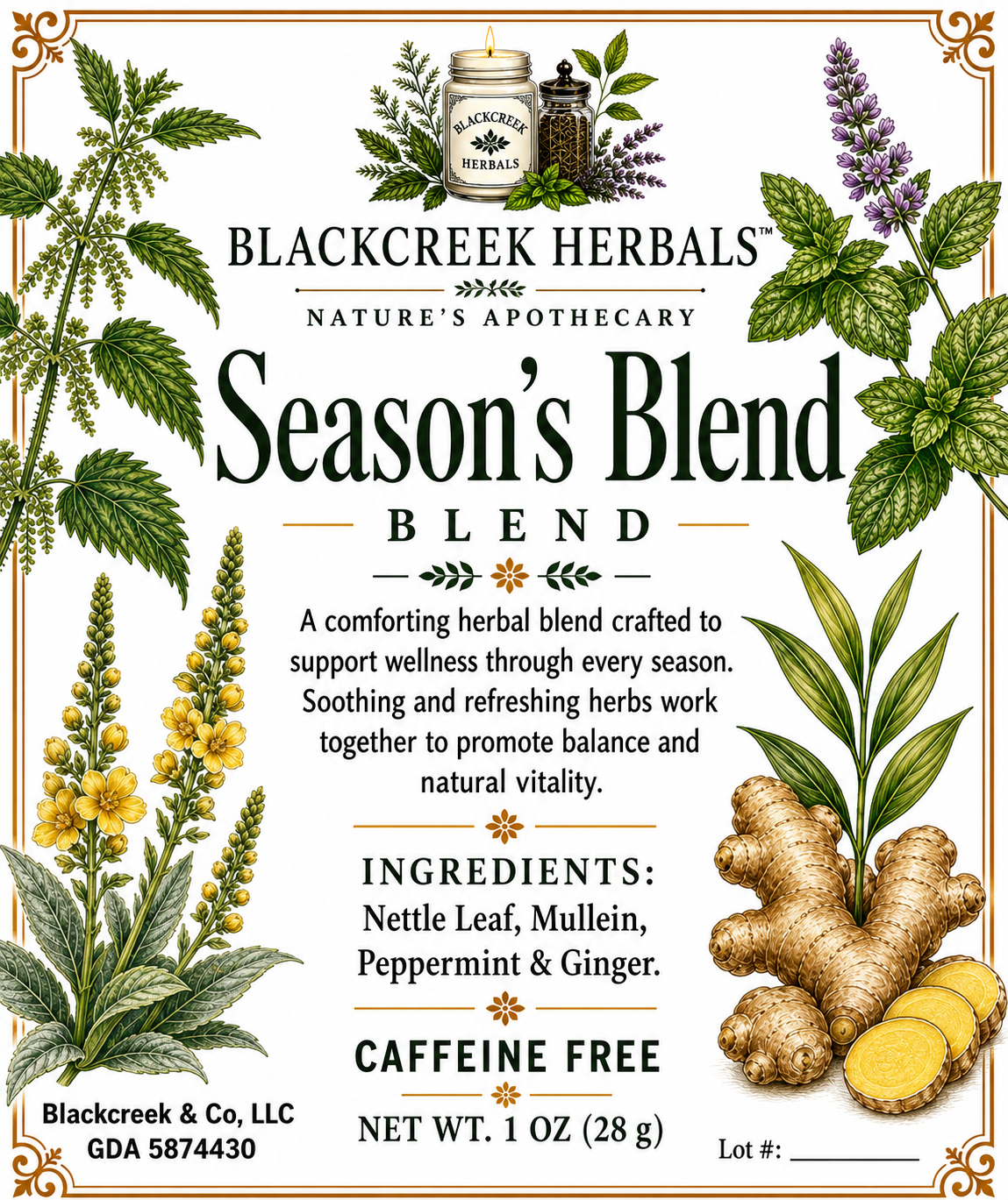 Season's Ease Blend 1oz /28g