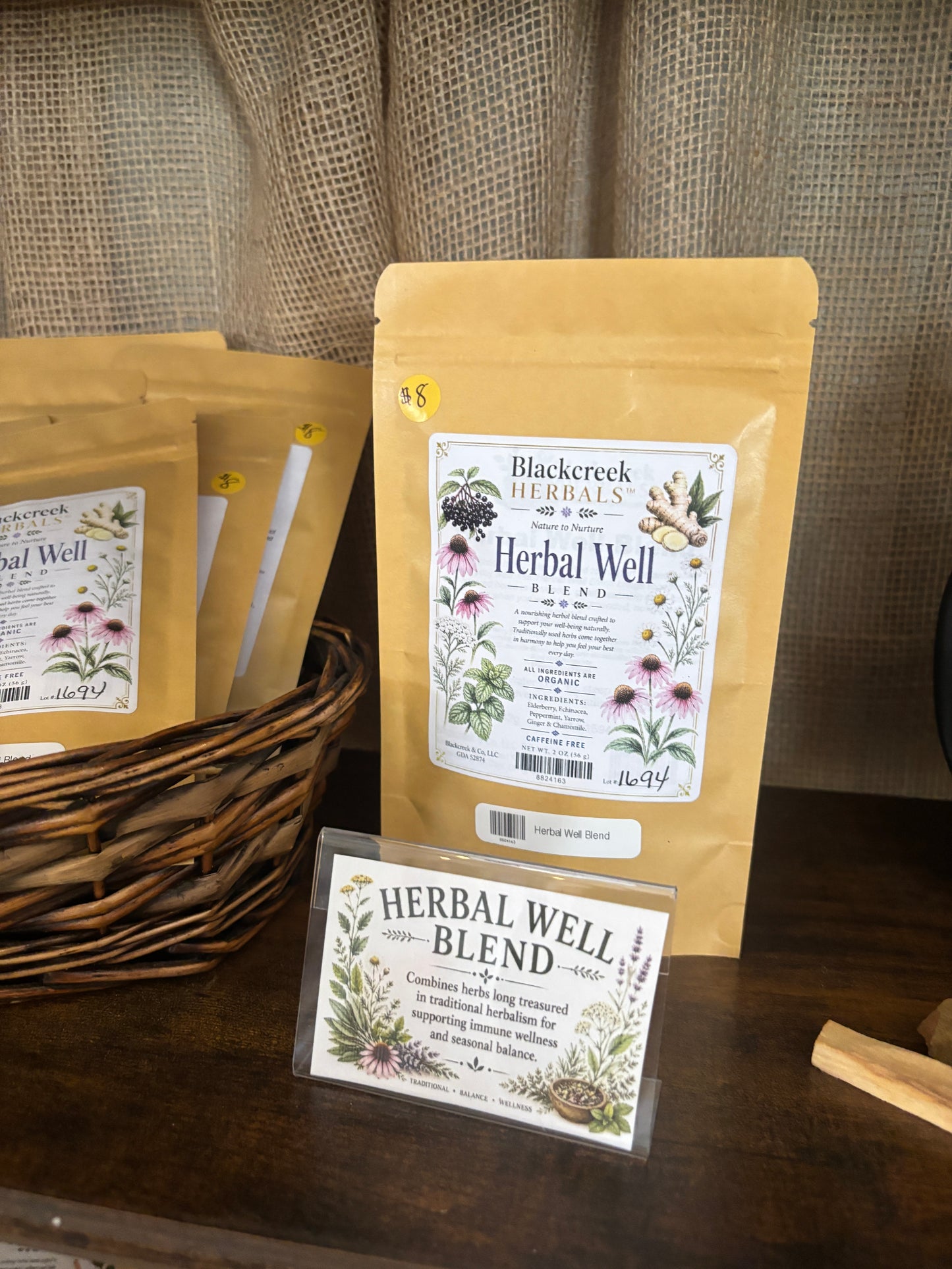 Herbal Well Blend Organic 1.5oz/42g