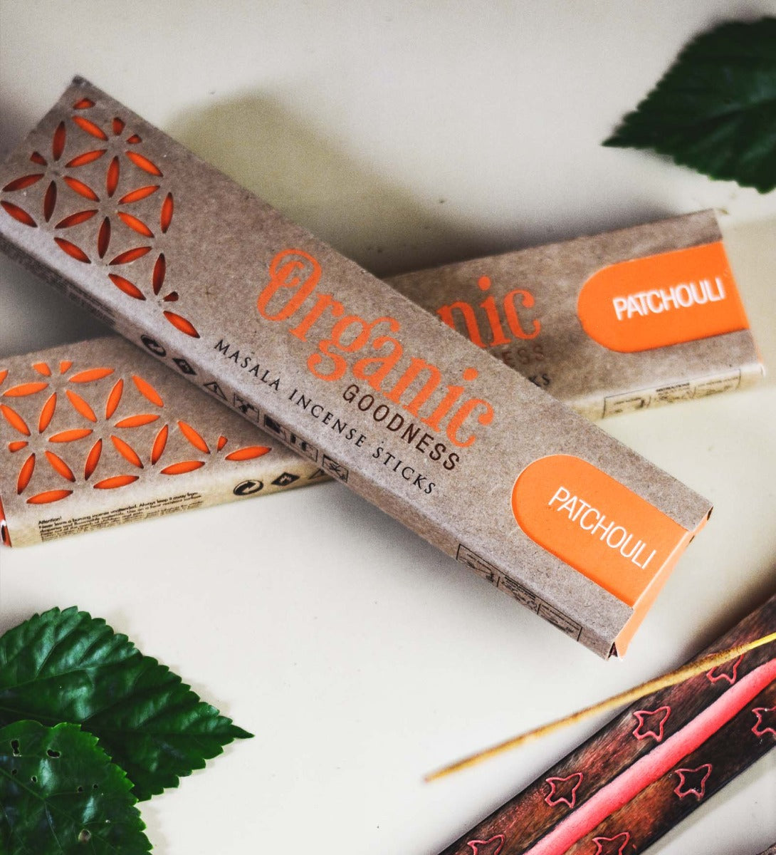 Patchouli Incense Sticks 15g Box (10-12 sticks)
